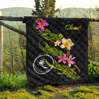 Chuuk Polynesian Quilt - Plumeria Tribal - Polynesian Pride