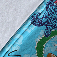 Pohnpei Custom Personalised Premium Blanket - Tropical Style - Polynesian Pride