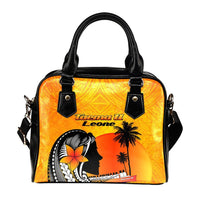 American Samoa Shoulder Handbag - Taema II Leone - Polynesian Pride
