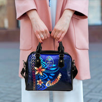 Guam Shoulder Handbag - Vintage Tribal Mountain - Polynesian Pride