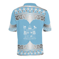 Fiji Polynesian Polo Shirt Fiji Wave Style - Polynesian Pride