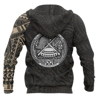 American Samoa Hoodie American Samoa Polynesian Tattoo Style - Polynesian Pride