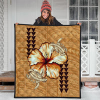 Hawaiian Vintage Hibiscus Premium Quilts AH - Polynesian Pride