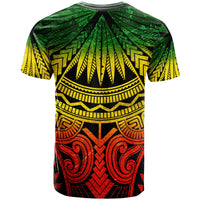 Fiji T Shirt Reggae Classic Vignette Style - Polynesian Pride