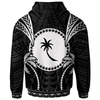 Chuuk Hoodie Blood Runs Through My Veins Style Black - Polynesian Pride