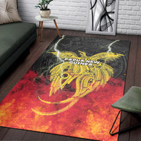 Papua New Guinea Area Rug Independence Day Special Style LT16 - Polynesian Pride