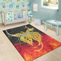 Papua New Guinea Area Rug Independence Day Special Style LT16 - Polynesian Pride