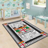 Fiji Area Rug Black Style No.1 LT6 - Polynesian Pride