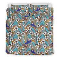 Hawaii Duvet Cover Set - Humming Birds Pattern 02 - Polynesian Pride