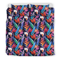 Hawaiian Tropical Strelitzia Flower Polynesian Bedding Set - Polynesian Pride