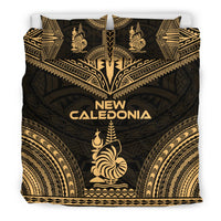 New Caledonia Polynesian Chief Duvet Cover Set - Gold Version - Polynesian Pride