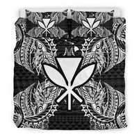 Polynesian Bedding Set - Hawaii Duvet Cover Set Map Black - Polynesian Pride