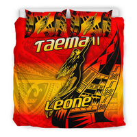 American Samoa Bedding Set - Taema Leone - Polynesian Pride