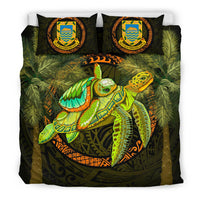 Tuvalu Bedding Set - Polynesian Turtle Palm Tree - Polynesian Pride