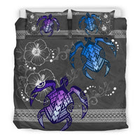 Hawaii Bedding Set - Hawaii Turtle Hibiscus Polynesian Bedding Set - Miki Style - Polynesian Pride