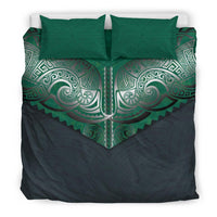 Koru Polynesian Tattoo Bedding Set - Polynesian Pride