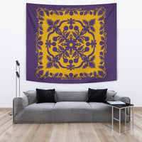 Hawaii Tapestry Royal - Purple Wall Tapestry Purple - Polynesian Pride