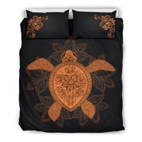 Hawaii Duvet Cover Set - Sea Turtle Parttern - Polynesian Pride