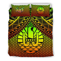 Polynesian Tahiti Bedding Set - Reggae Vintage Polynesian Patterns - Polynesian Pride