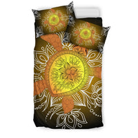 Hawaiian Turtle Plumeria Polynesian Bedding Set - Polynesian Pride