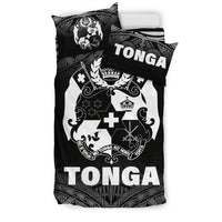 Tonga Duvet Cover Set - Black Fog Style - Polynesian Pride