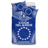 Cook Islands Flag Polynesian Chief Duvet Cover Set - Polynesian Pride