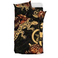 Polynesian Duvet Cover Set - Vanuatu Duvet Cover Set Lizrad Lucky - Polynesian Pride