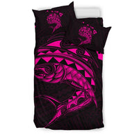 Hawaii Polynesian Mahi - Mahi Common Dolphinfish Bedding Set - Pink - Polynesian Pride