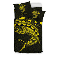 Hawaii Polynesian Mahi - Mahi Common Dolphinfish Bedding Set - Yellow - Polynesian Pride