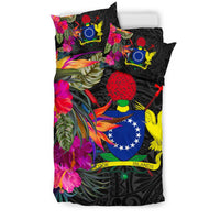 Cook Islands Bedding Set - Polynesian Hibiscus Pattern - Polynesian Pride