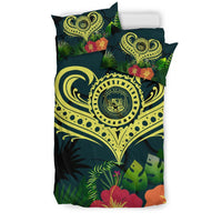 Polynesian Hawaii Bedding Set - Heart with - Polynesian Pride