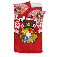 Tonga Rugby Bedding Sets Royal Style - Polynesian Pride