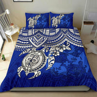 Tonga Polynesian Duvet Cover Set - Blue Turtle BLUE - Polynesian Pride