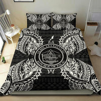 Polynesian Bedding Set - Palau Duvet Cover Set Map Black - Polynesian Pride