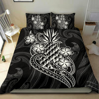 Polynesian Bedding Set - Hawaii Duvet Cover Set White Pineapple - Polynesian Pride