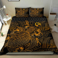 Polynesian Bedding Set - Tonga Duvet Cover Set Gold Color - Polynesian Pride