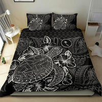 Polynesian Bedding Set - Chuuk Duvet Cover Set Black Color - Polynesian Pride