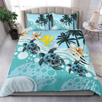 Kanaka Maoli (Hawaiian) Bedding Set - Blue Turtle Hibiscus - Polynesian Pride