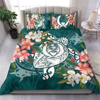 Pohnpei Polynesian Bedding Set - Turtle with Plumeria - Polynesian Pride