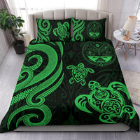Marshall Islands Bedding Set - Tentacle Turtle Green - Polynesian Pride