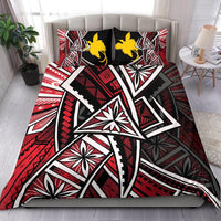 Papua Polynesian Bedding Set - Tribal Flower Special Pattern Red Color Red - Polynesian Pride