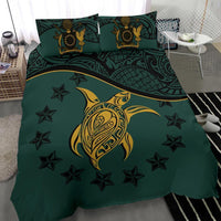 Cook Islands Bedding Set Dark Green - Polynesian Pride