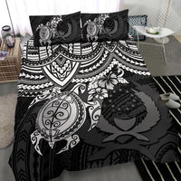 Pohnpei Polynesian Duvet Cover Set - Polynesian White Turtle - Polynesian Pride