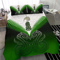 Maori Manaia Bedding Set Green - Polynesian Pride