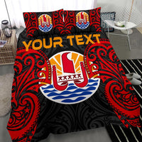 Tahiti Polynesian Custom Personalised Bedding Set - Tahitians Spirit - Polynesian Pride