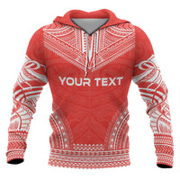 Austral Islands Polynesian Chief Custom Hoodie Flag Version - Polynesian Pride