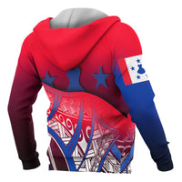 Austral Islands Coat of rms Hoodie Polynesian Pattern - Polynesian Pride