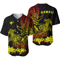Hawaii Polynesian Baseball Jersey Wild Hammerhead Sharks Fresh Life LT13 Black - Polynesian Pride