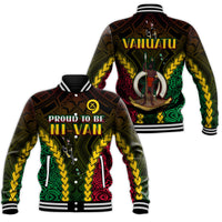 Vanuatu Indigenous Baseball Jacket Proud To Be Ni - Vanuatu Polynesian Pattern LT13 Unisex Black - Polynesian Pride