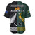(Custom Text and Number) South Africa Protea and New Zealand Fern Baseball Jersey Rugby Go Springboks vs All Black LT13 - Polynesian Pride